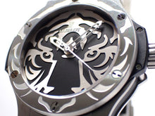 HUBLOT Big Bang black jaguar white tiger SS 100 Lot Limited Mens 174668617 hannari-shop