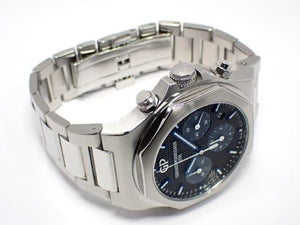 GIRARD PERREGAUX Laureato Chronograph 42 MM black x blue Genuine goods Mens 177480576 hannari-shop