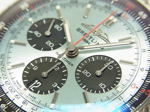 BREITLING Navitimer B01 Chrono 43 Ice blue Bracelet Specification Mens 178717721 hannari-shop