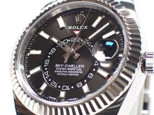 ROLEX Sky-Dweller WG bezel 326934 black Oyster Bracelet '18 Mens 180477010 hannari-shop