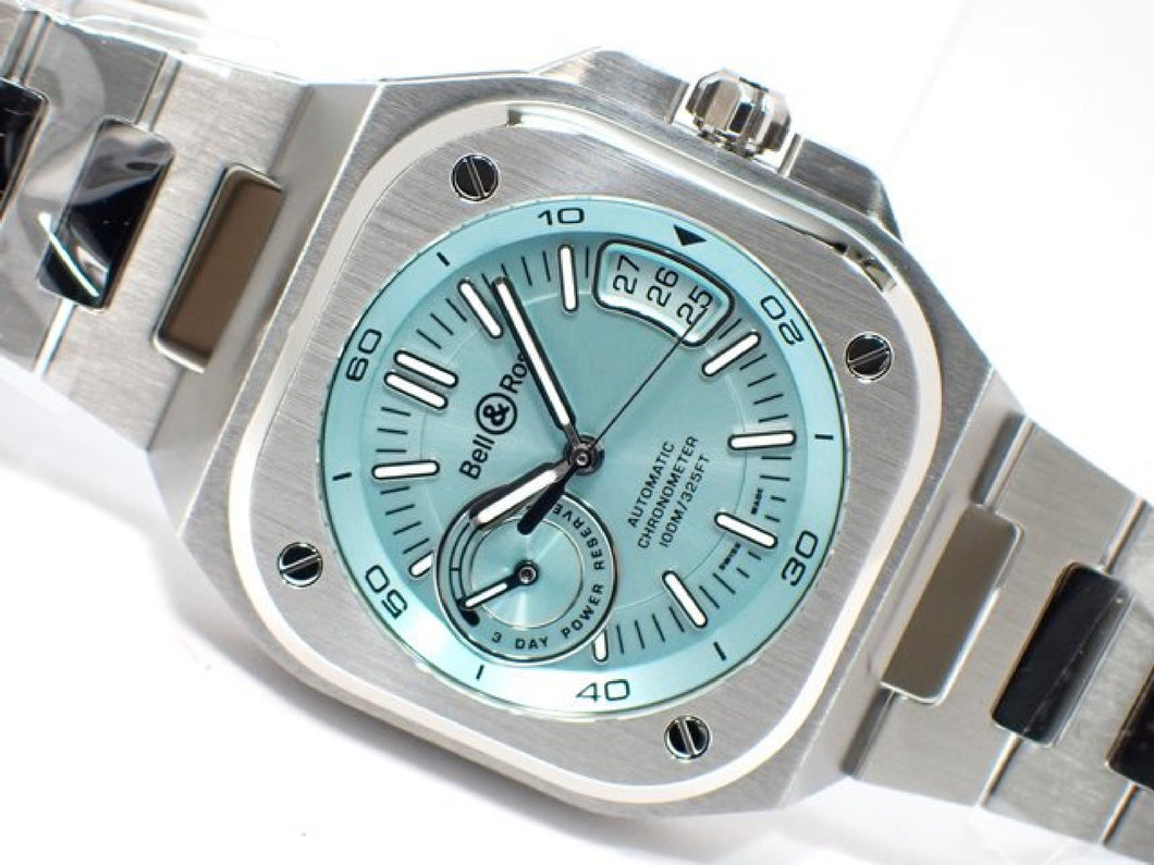 BELL & ROSS BR-X5 ICE BLUE STEEL bracelet Specification Genuine goods Mens 181274911 hannari-shop