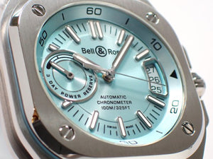 BELL & ROSS BR-X5 ICE BLUE STEEL bracelet Specification Genuine goods Mens 181274911 hannari-shop