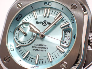 BELL & ROSS BR-X5 ICE BLUE STEEL bracelet Specification Genuine goods Mens 181274911 hannari-shop
