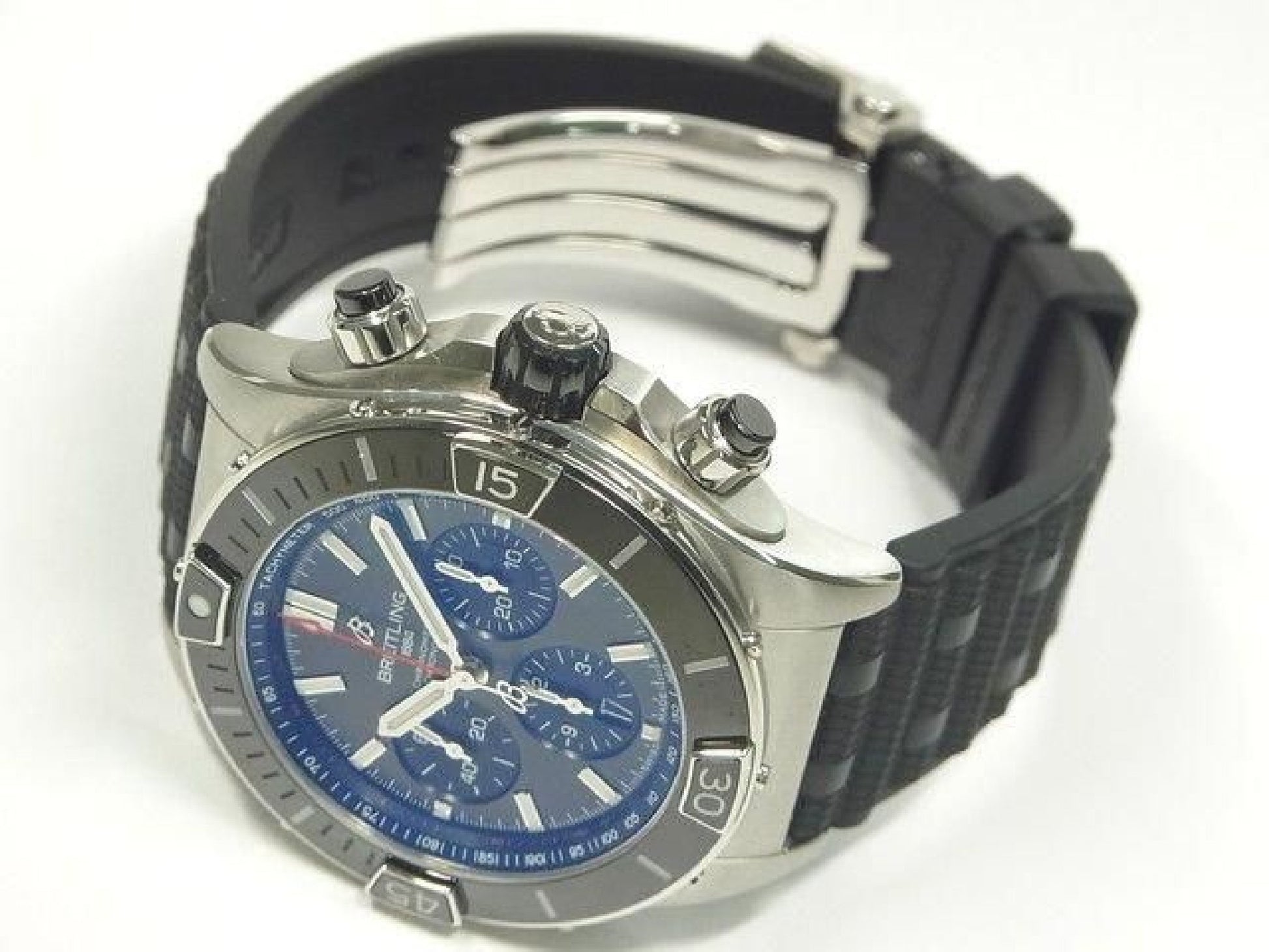 BREITLING Super Chrono Mat B01 44 black Dial '23 purchased Mens 182405256 hannari-shop