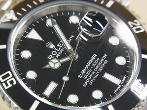 ROLEX Submariner date black 116610LN Genuine goods '20 purchased Mens 182411656 hannari-shop
