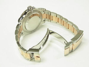 ROLEX YACHT-MASTER 40 SS x Everose Gold combination black Dial 126621 '24 purchased Mens 182621363 hannari-shop
