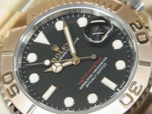 ROLEX YACHT-MASTER 40 SS x Everose Gold combination black Dial 126621 '24 purchased Mens 182621363 hannari-shop