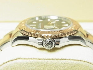 ROLEX YACHT-MASTER 40 SS x Everose Gold combination black Dial 126621 '24 purchased Mens 182621363 hannari-shop