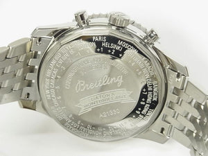 BREITLING Montbrillant Datora silver Dial A2133012/G518(A21330) Mens 182826335 hannari-shop