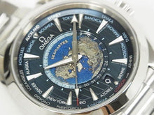 OMEGA SEA MASTER AquaTerra150M Worldtimer GMT 220.10.43.22.03.001 Mens 183112634 hannari-shop