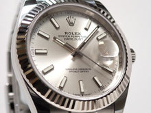 ROLEX Datejust41 silver bar 126334 '21 Mens 183568458 hannari-shop