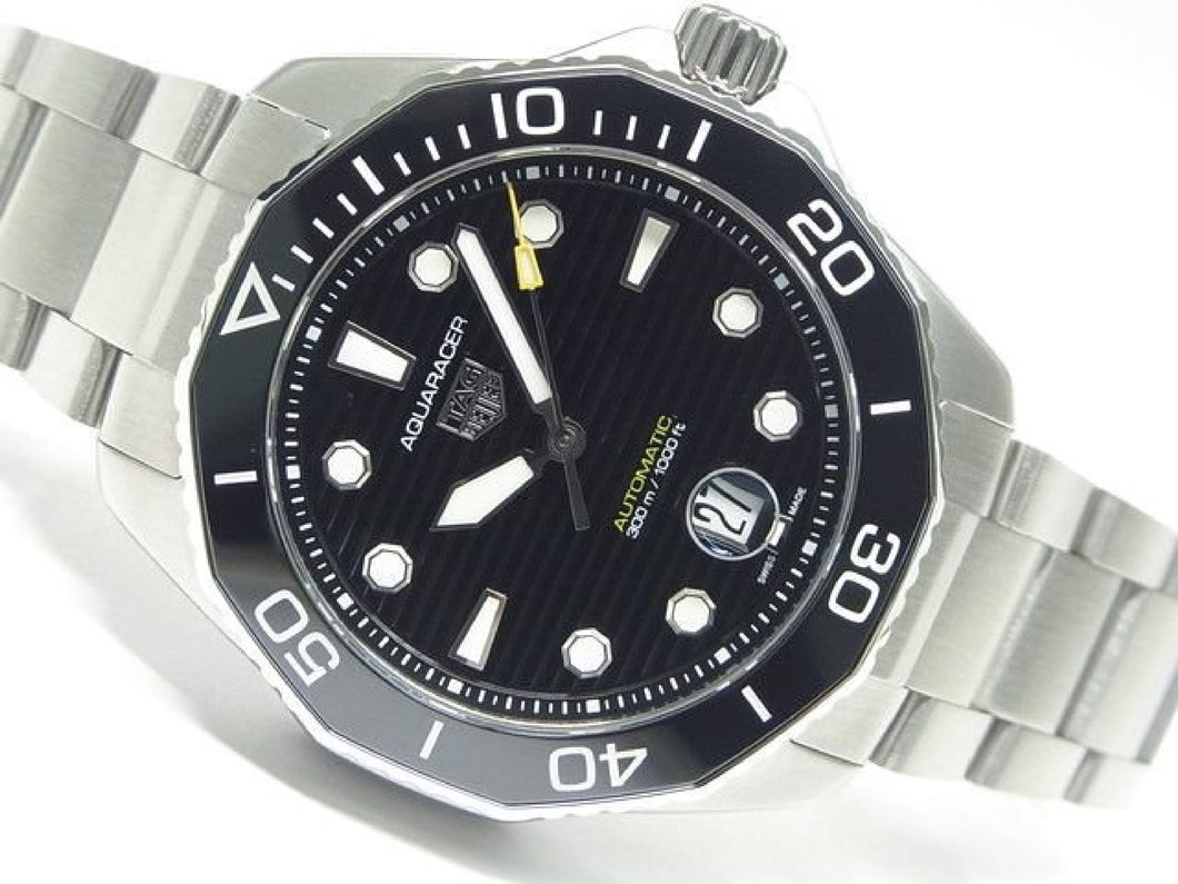 TAG HEUER Aquaracer  Professional 300 black Dial Mens 183930003 hannari-shop