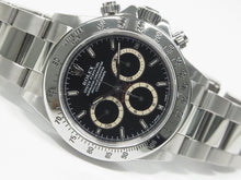 ROLEX Daytona black Dial 16520 U series T notation luminova night glow Mens 183961645 hannari-shop
