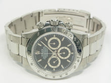 ROLEX Daytona black Dial 16520 U series T notation luminova night glow Mens 183961645 hannari-shop