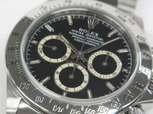 ROLEX Daytona black Dial 16520 U series T notation luminova night glow Mens 183961645 hannari-shop