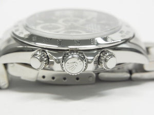 ROLEX Daytona black Dial 16520 U series T notation luminova night glow Mens 183961645 hannari-shop