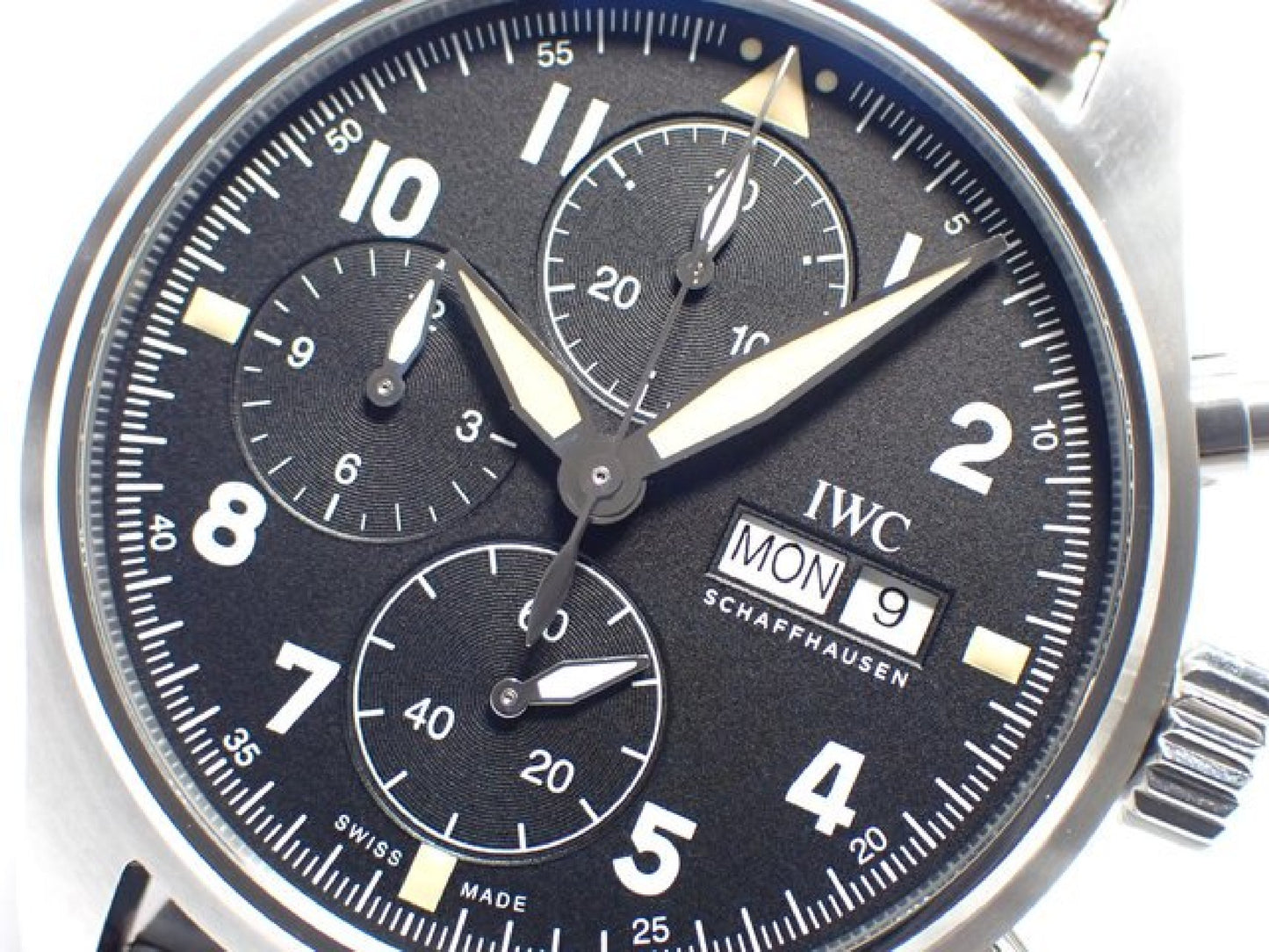 IWC Pilot's watch Chrono Spitfire IW387901 '19 Mens 184053602 hannari-shop
