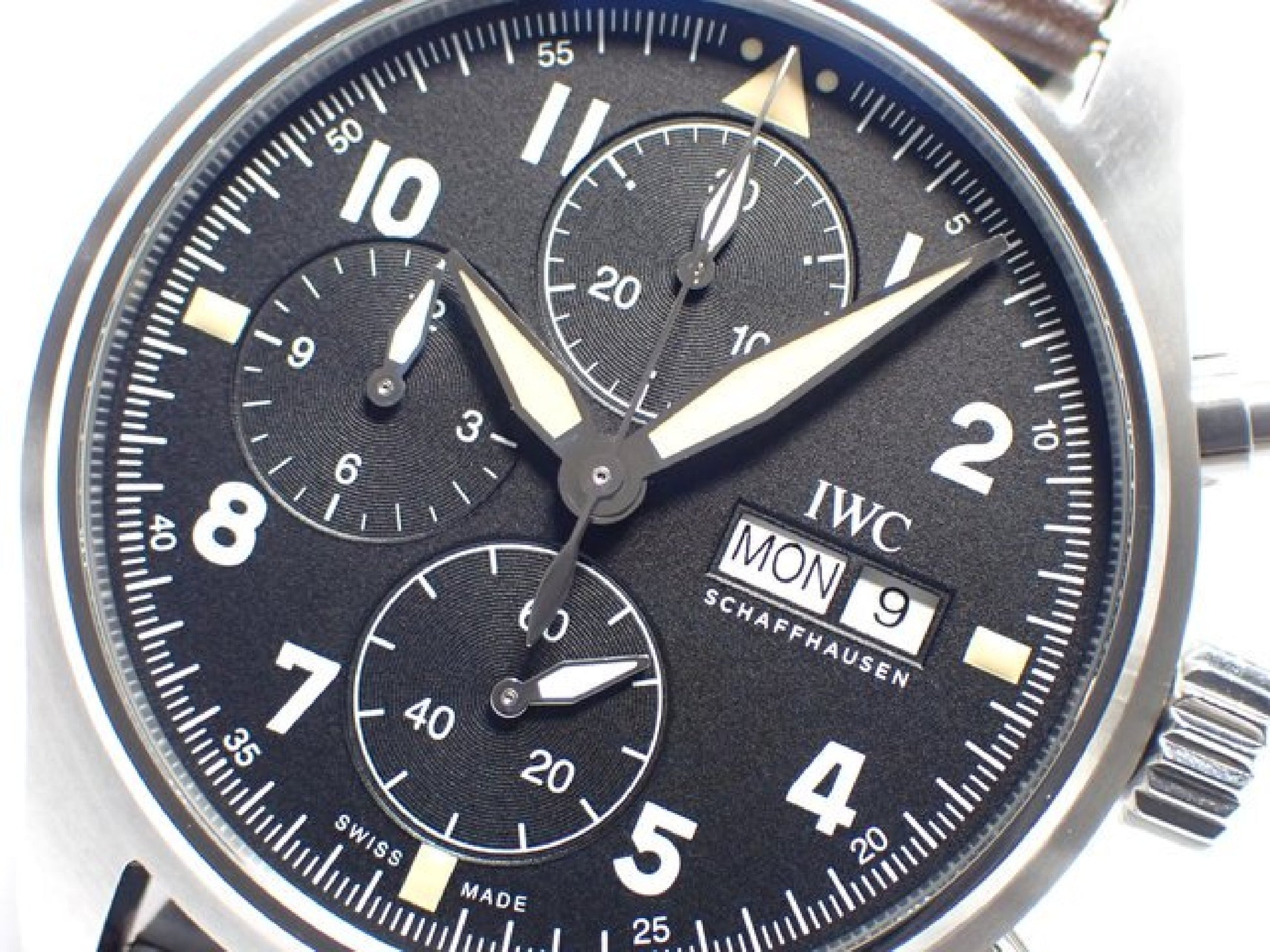 IWC Pilot's watch Chrono Spitfire IW387901 '19 Mens 184053602 hannari-shop