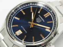 TAG HEUER Carrera date 36 MM blue WBN2311.BA0001 Mens 184059677 hannari-shop