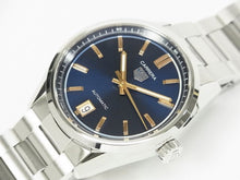 TAG HEUER Carrera date 36 MM blue WBN2311.BA0001 Mens 184059677 hannari-shop