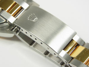 ROLEX Oyster PERPETUAL SS xYG combination gray3 6 9 14203 S series Mens 184184437 hannari-shop
