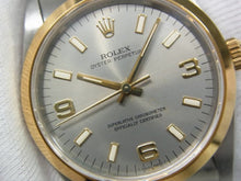 ROLEX Oyster PERPETUAL SS xYG combination gray3 6 9 14203 S series Mens 184184437 hannari-shop