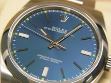 ROLEX Oyster PERPETUAL 39 blue 114300 Genuine goods Mens 184347260 hannari-shop
