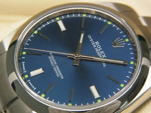 ROLEX Oyster PERPETUAL 39 blue 114300 Genuine goods Mens 184347260 hannari-shop