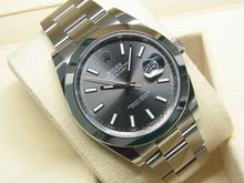 ROLEX Datejust 41 Slate Bar Index 126300 Mens 184839694 hannari-shop