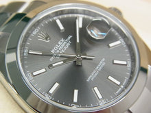 ROLEX Datejust 41 Slate Bar Index 126300 Mens 184839694 hannari-shop