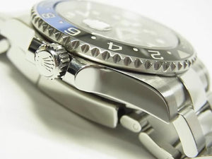 ROLEX GMT MasterII blue black bezel 116710BLNR '18 purchased Mens 185052698 hannari-shop