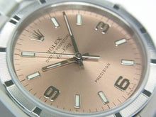 ROLEX Air-King pink Engine Turned bezel Z series 14010M Mens 185215839 hannari-shop