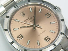 ROLEX Air-King pink Engine Turned bezel Z series 14010M Mens 185215839 hannari-shop