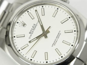 ROLEX Oyster PERPETUAL 39 white Dial Ref.114300 Mens 185229106 hannari-shop