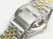 ROLEX Datejust SS xYG combination ivory pyramid Roman 16233 W series Mens 185468818 hannari-shop