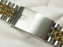 ROLEX Datejust SS xYG combination ivory pyramid Roman 16233 W series Mens 185468818 hannari-shop
