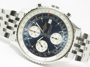 BREITLING Old Navitimer blue Dial Ref.A142C02NP Mens 185672579 hannari-shop