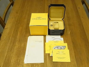 BREITLING Old Navitimer blue Dial Ref.A142C02NP Mens 185672579 hannari-shop