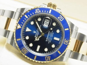 ROLEX Submariner date SS xYG combination blue 126613LB Manufacturer inspected Mens 185968249 hannari-shop