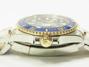 ROLEX Submariner date SS xYG combination blue 126613LB Manufacturer inspected Mens 185968249 hannari-shop