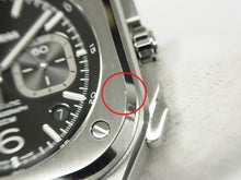 BELL & ROSS BR05 Chrono black Dial BR05C-BL-ST/SRB Genuine goods rubber belt Specification Mens 186082293 hannari-shop