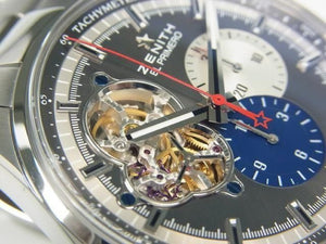 ZENITH Chrono Master 1969 El Primero opened Bracelet Specification Genuine goods Mens 186091907 hannari-shop