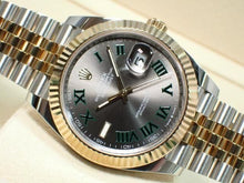 ROLEX Datejust41 Slate/ green Roman Jubilee Bracelet YG combination 126333 '25 Mens 186496645 hannari-shop