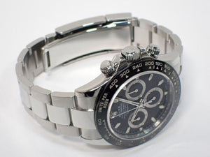 ROLEX Daytona black Dial 116500LN '22 Mens 186502335 hannari-shop