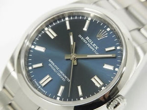 ROLEX Oyster PERPETUAL 36 blue Dial 126000 '25 purchased Mens 186502643 hannari-shop