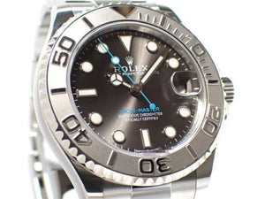 ROLEX YACHT-MASTER 37 dark rhodium 268622 '21 Mens 186596147 hannari-shop