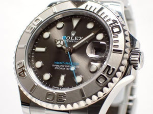 ROLEX YACHT-MASTER 37 dark rhodium 268622 '21 Mens 186596147 hannari-shop