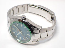 ROLEX Milgauss green glass Z blue Ref.116400GV '18 Mens 186608124 hannari-shop