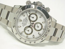 ROLEX Daytona white Dial thin Hand 116520 F series Mens 186714046 hannari-shop