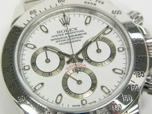 ROLEX Daytona white Dial thin Hand 116520 F series Mens 186714046 hannari-shop